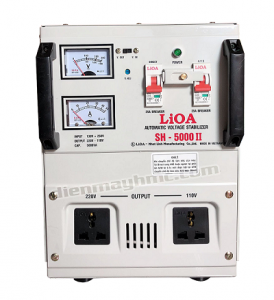 Ổn áp 1 pha Lioa 5kVA SH – 5000 II