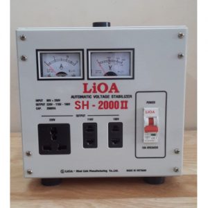 Ổn áp 1 pha Lioa 2kVA SH - 2000 II